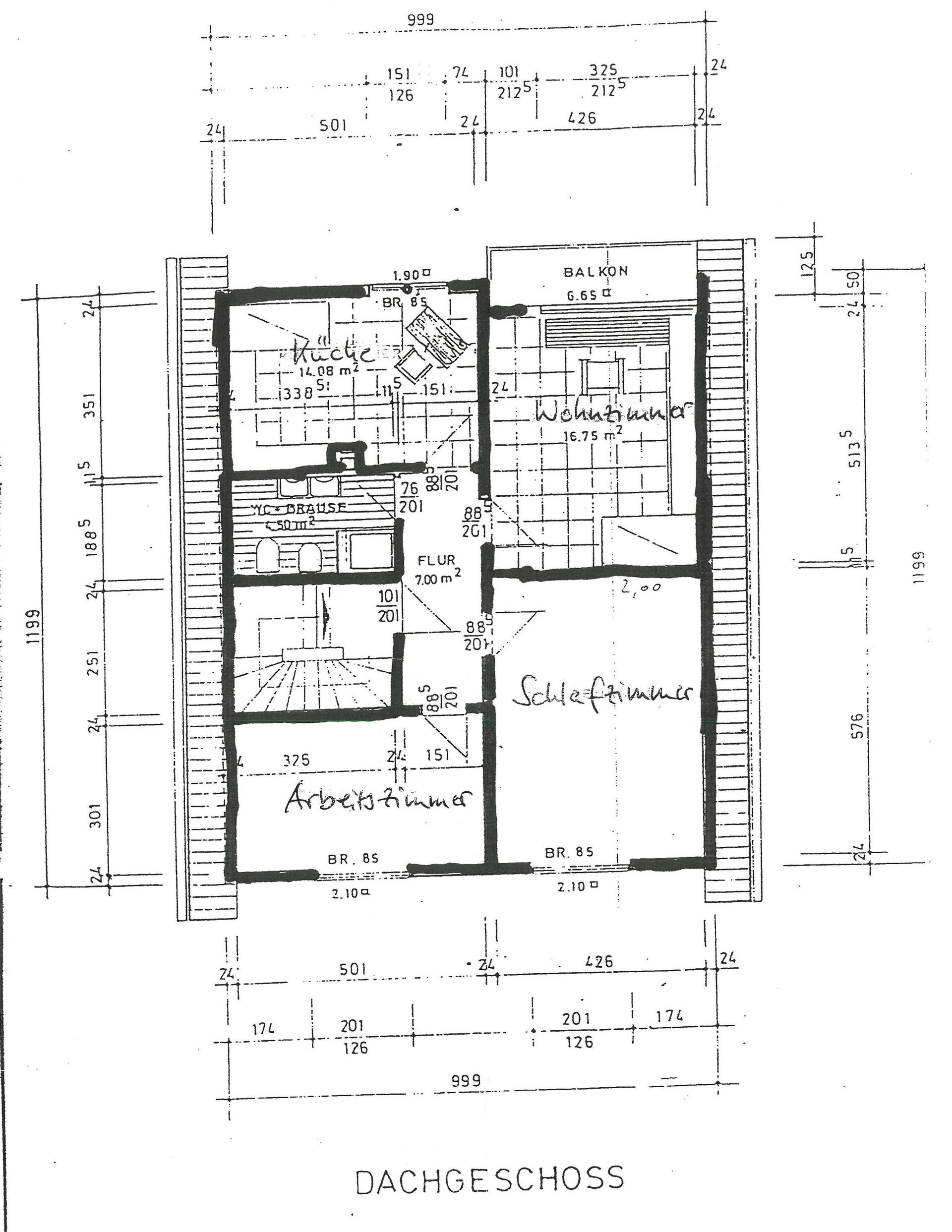 Gepflegtes, voll vermietetes 3 Familienhaus in Laudenbach a. d. Bergstraße in Laudenbach