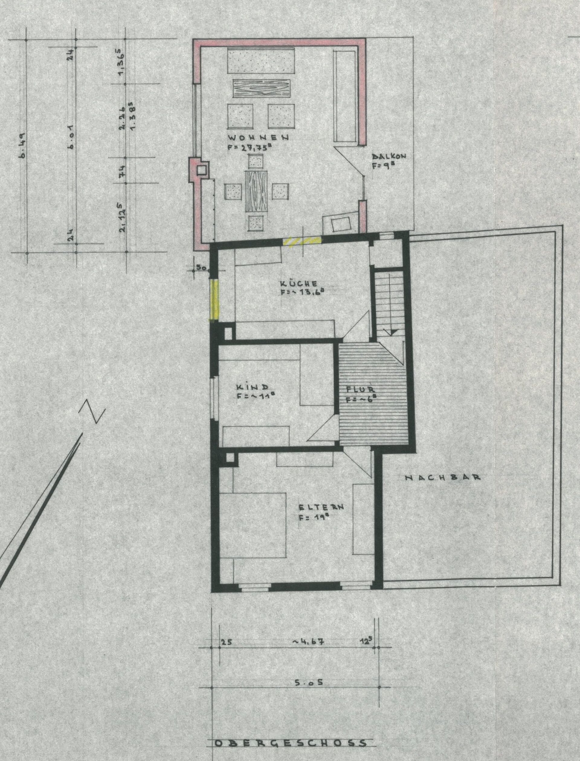 Einfamilienhaus in einer ruhigen Wohngegend sowie zentraler Lage von Hemsbach in Hemsbach